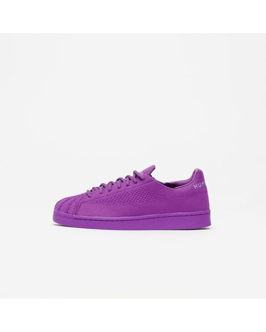 adidas Rubber Pharrell Williams Superstar Pk in Purple for Men - Lyst