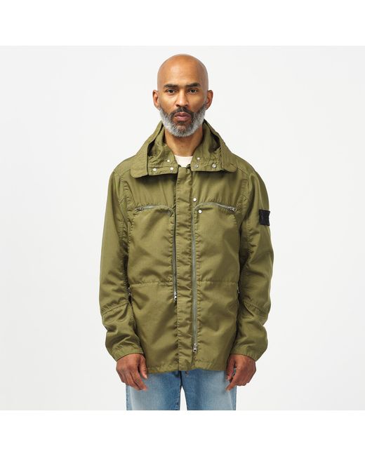 stone island green jacket