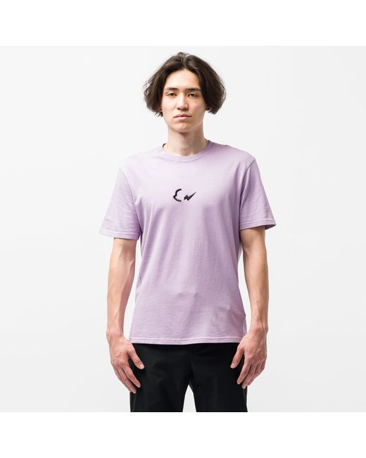 Moncler Genius Cotton Fragment Maglia T-shirt in Purple for Men - Lyst