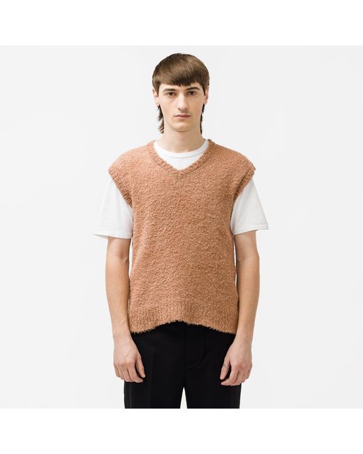 Our Legacy Cotton Knitted Vest for Men 