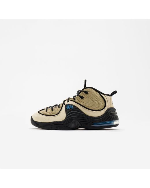 Nike Stüssy Air Penny 2 Sneaker in Green | Lyst