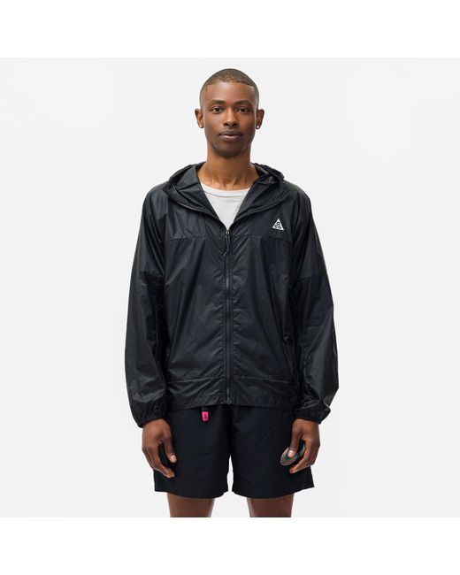 Nike Synthetic Acg Cinder Cone Windproof Jacket in Black for Men | Lyst