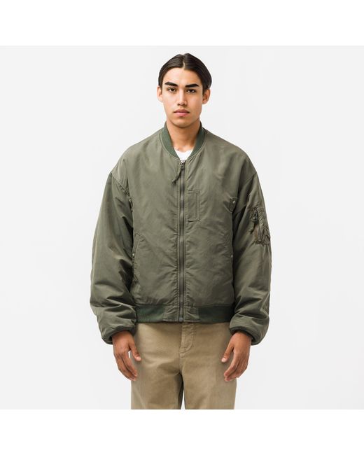 Visvim Synthetic Thorson Iii Jacket in Olive (Green) for Men | Lyst