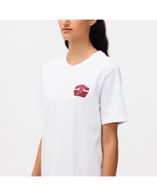 CHANEL camellia white shirt Womens Fashion Tops Shirts on Carousell