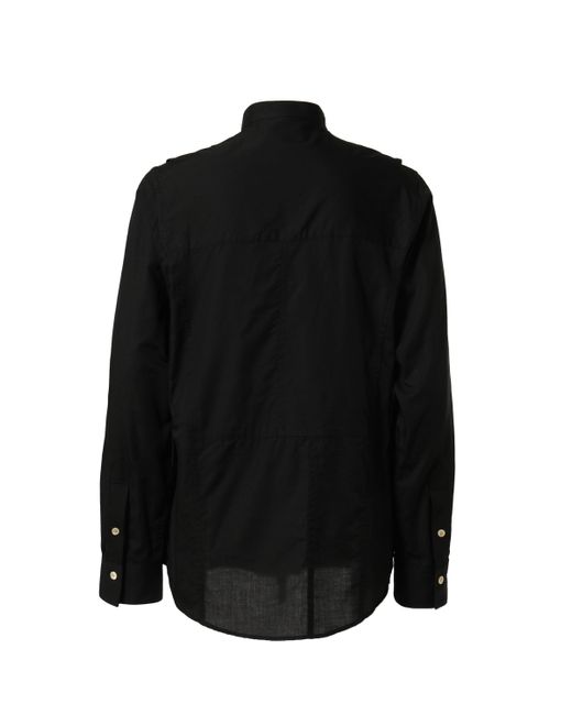 BED j.w. FORD Layered Vest Shirts Outside in Black for Men | Lyst