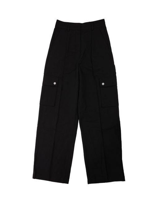 Han Kjobenhavn Cotton BAGGY Trousers in Black