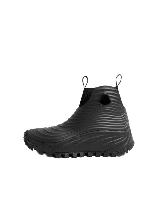 Moncler Acqua High Rain Boots in Black for Men | Lyst