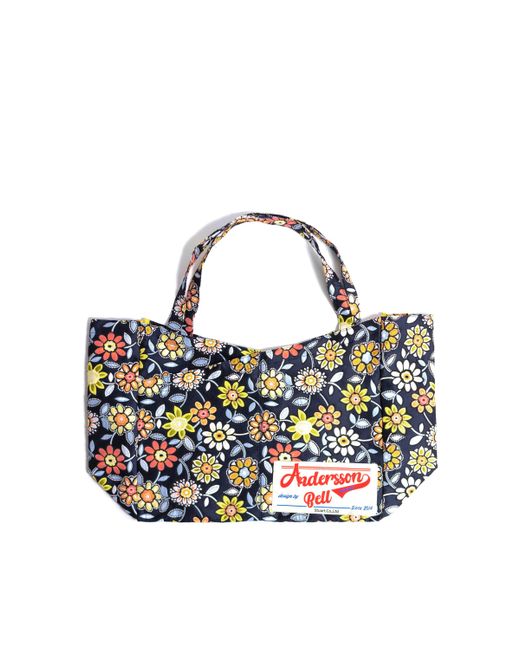 ANDERSSON BELL Flower Jacquard Bag in Blue | Lyst