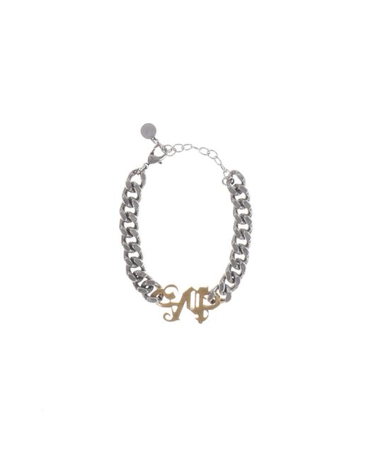 Pa monogram brass chain bracelet - Palm Angels - Men