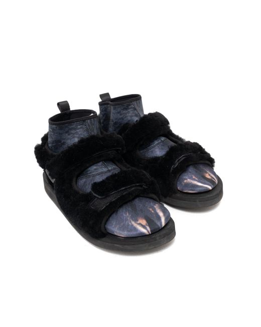 Doublet Animal Foot Layered Sandals in Black for Men | Lyst Doublet Animal Foot Layered Sandals in Black for Men | Lyst