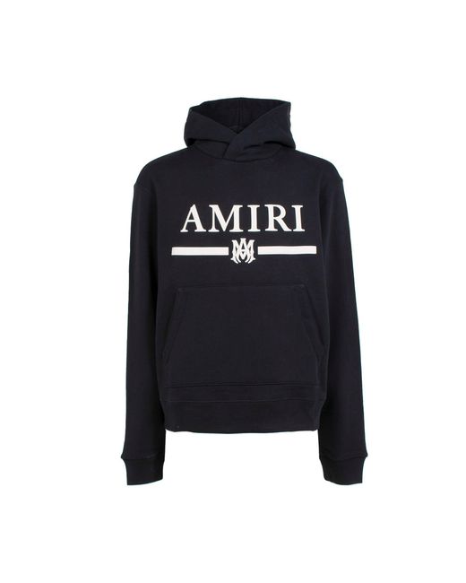 Amiri Ma Bar Logo Hoodie in Black for Men | Lyst