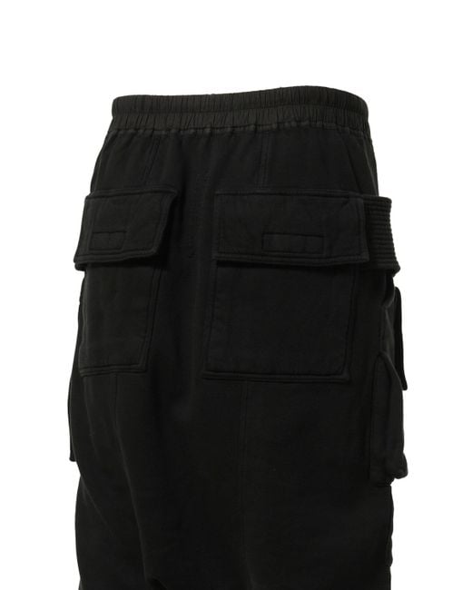 Rick Owens DRKSHDW Creatch Cargo Pods in Black for Men | Lyst