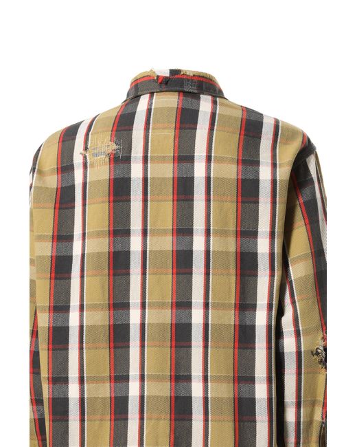 BOW WOW Repair Ageing Flannel Shirts for Men | Lyst