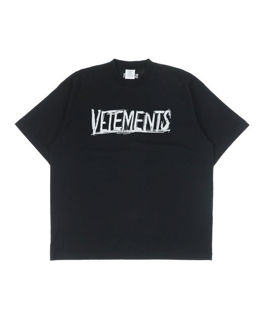 Vetements World Tour T-shirt in Black for Men - Lyst