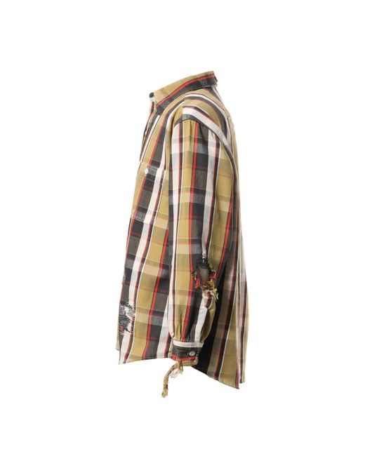 BOW WOW Repair Ageing Flannel Shirts for Men | Lyst