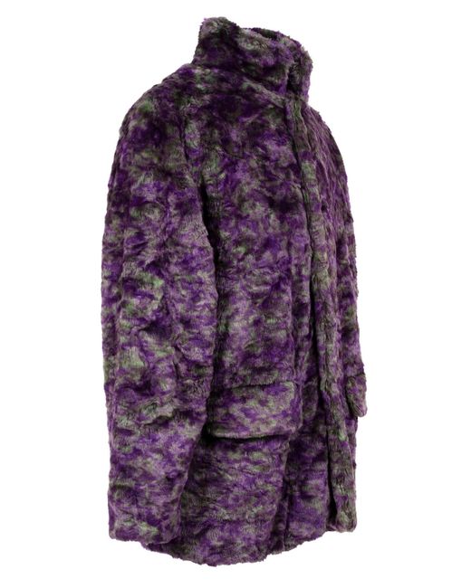 Needles Synthetic S.c. Car Coat - Faux 