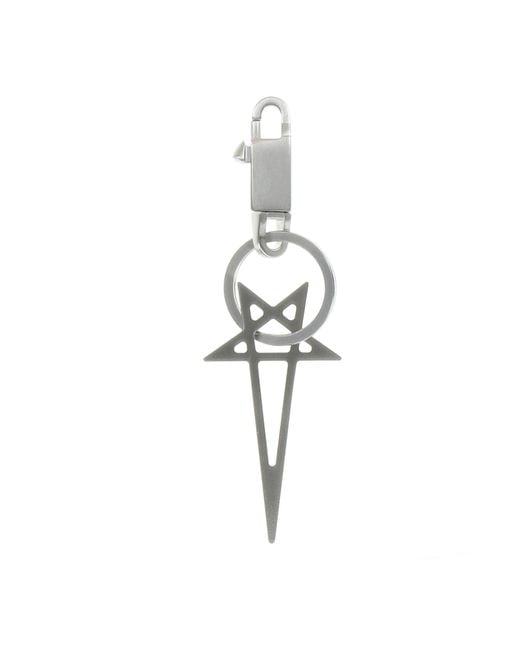 Rick Owens Pentagram in Metallic for Men | Lyst