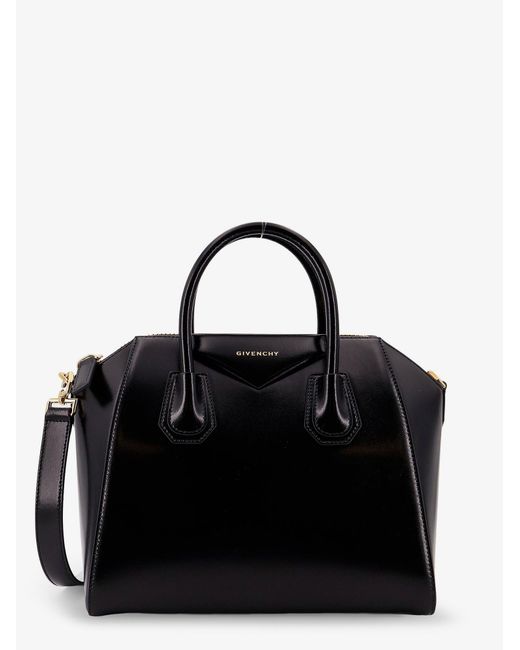 Givenchy Black Antigona Small Leather Shoulder Bag