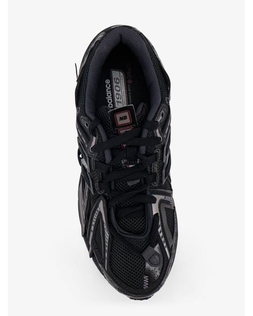 New Balance Black 1906 Mesh Sneakers With Side Logo