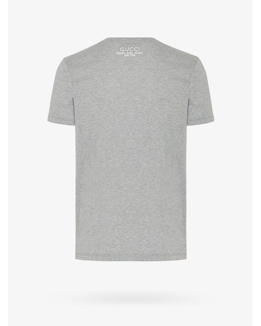 T-Shirt di Gucci in Gray da Uomo