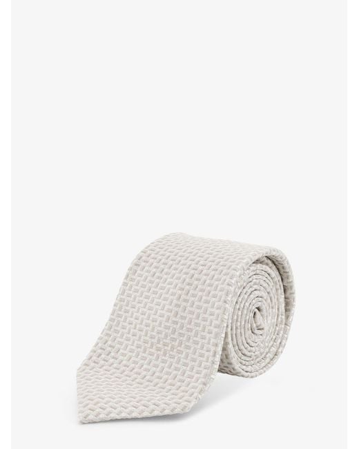 Kiton White Ties Seta for men