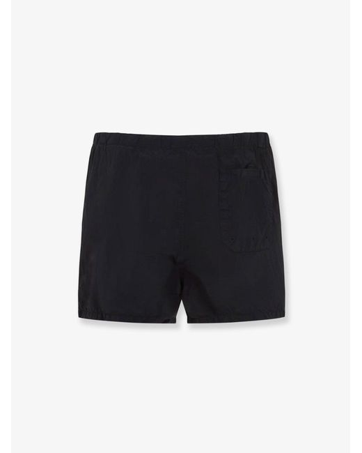 Stone Island Blue Econylon Swim Trunks for men