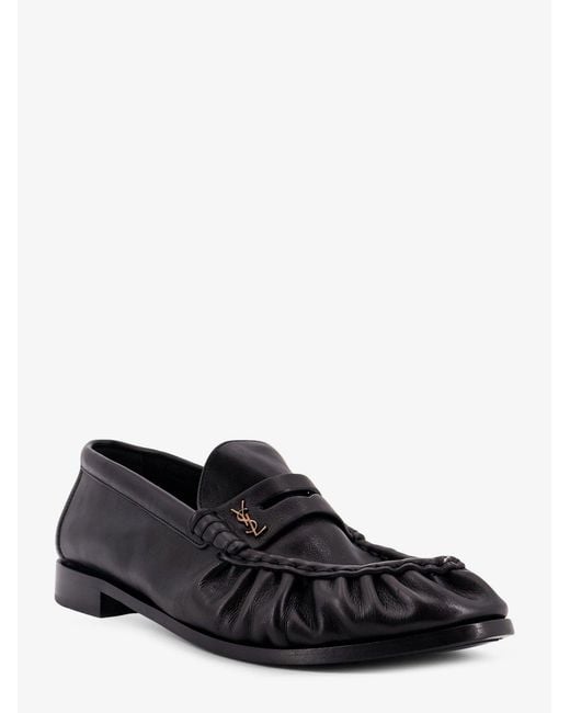 Saint Laurent White Le Loafer Leather Loafer for men