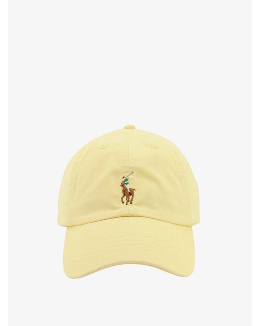 Polo Ralph Lauren Yellow Hat for men