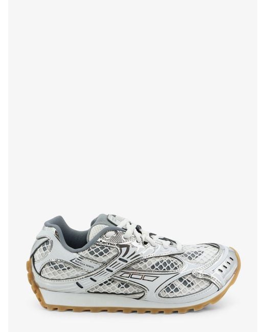 Bottega Veneta White Orbit Low-Top Technical Fabric Sneakers