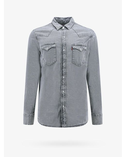 Levi's Gray Shirt for men
