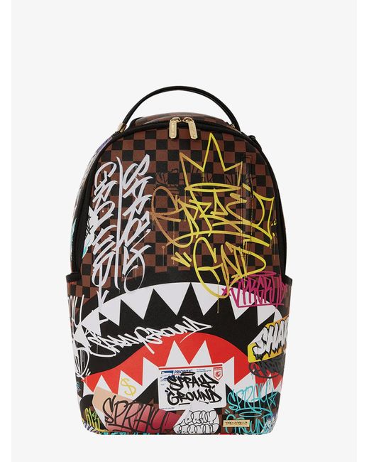 Sprayground Red Prayground Backpack for men