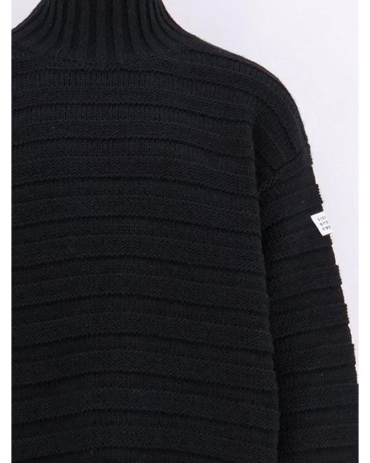 MM6 by Maison Margiela Black Sweaters for men