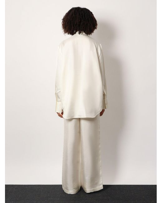 Camicia di Rohe in White