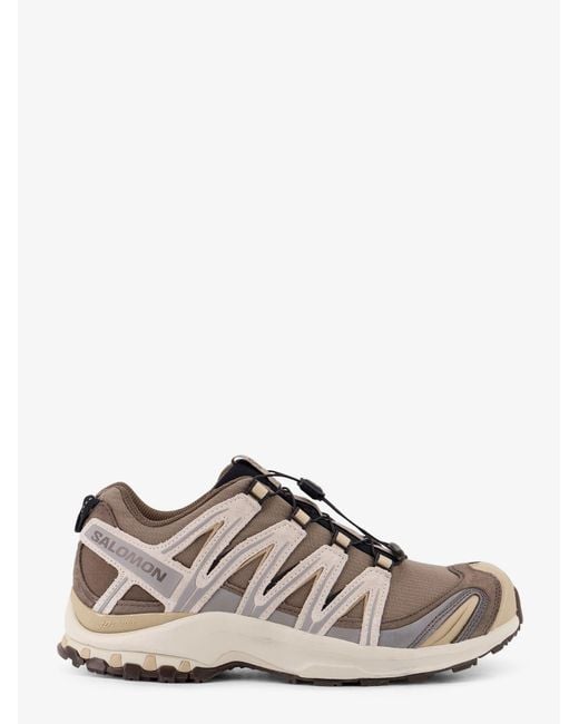 Salomon Brown Xa Pro 3D Suede And Synthetic Fabric Sneakers for men
