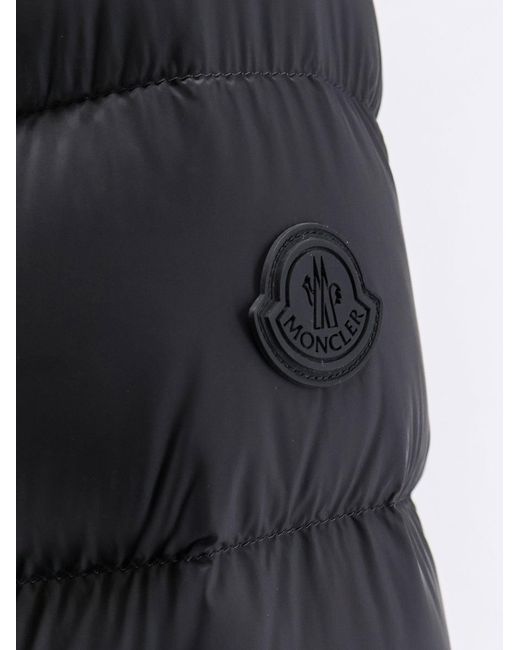Moncler Black Dalalven Down Jacket With Hidden Hood for men