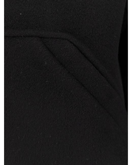 Amaranto Black Wool And Cashmere Jacket for men