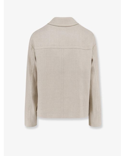 Max Mara White S Max Mara Jackets Lino Cotone Elastan