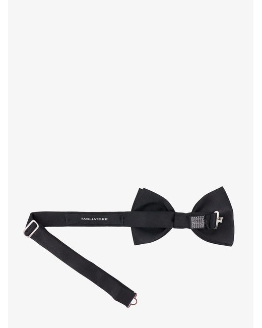 Tagliatore Black Bow Tie for men