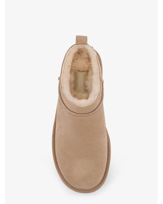Ugg Brown Flat Shoes Suede