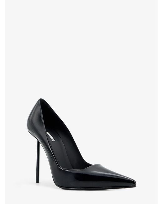 Le Silla Black Amelia Patent Leather Pumps