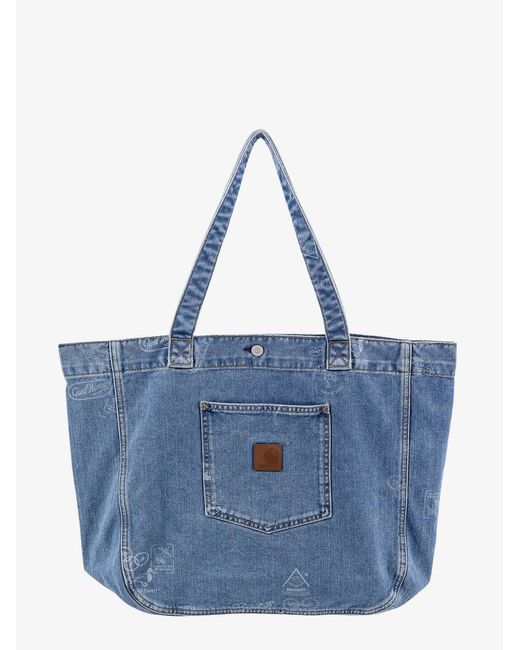 Carhartt Blue Shoulder Bag for men