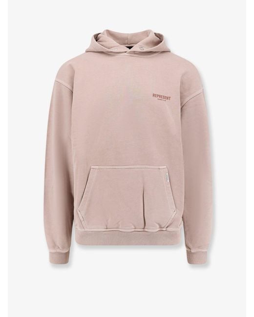 Represent Pink Owners Club Cotton Hoodie for men