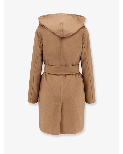 Max Mara Natural Rialto Camel Coat