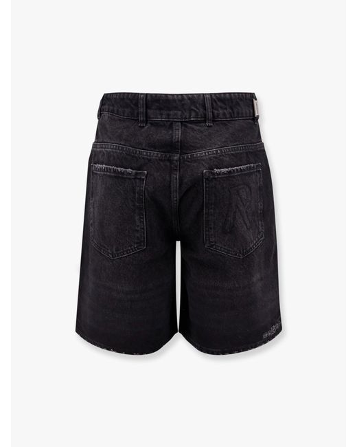 Represent Blue Bermuda Shorts for men