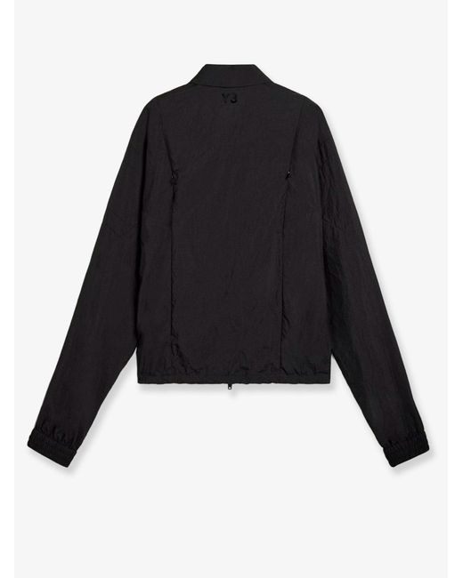 Y-3 Black Jackets Poliammide