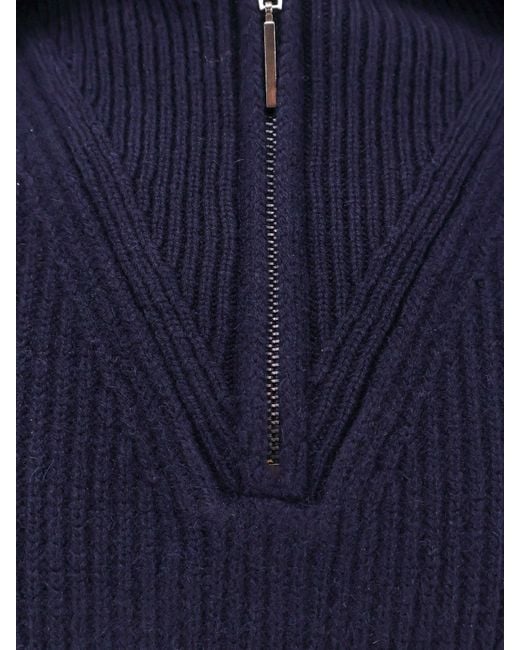 Alpha Studio Blue Sweater for men