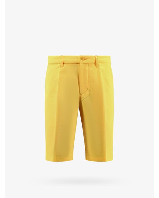 J.Lindeberg Yellow Bermuda Shorts for men