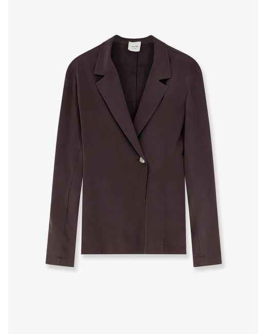 Blazer Sciolto di Alysi in Purple