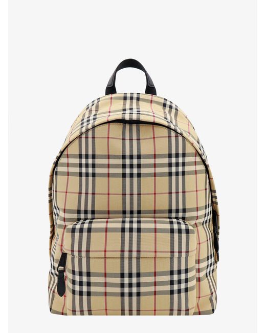 Burberry Natural Backpack for men