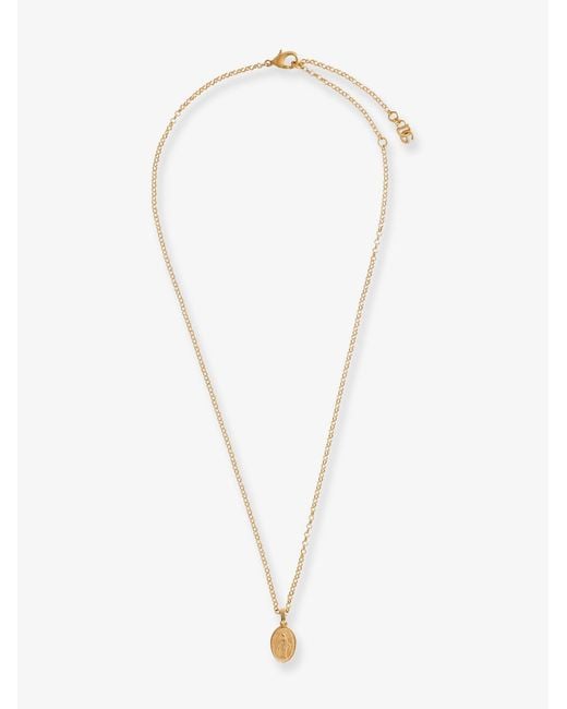 Dolce & Gabbana White Brass Necklace